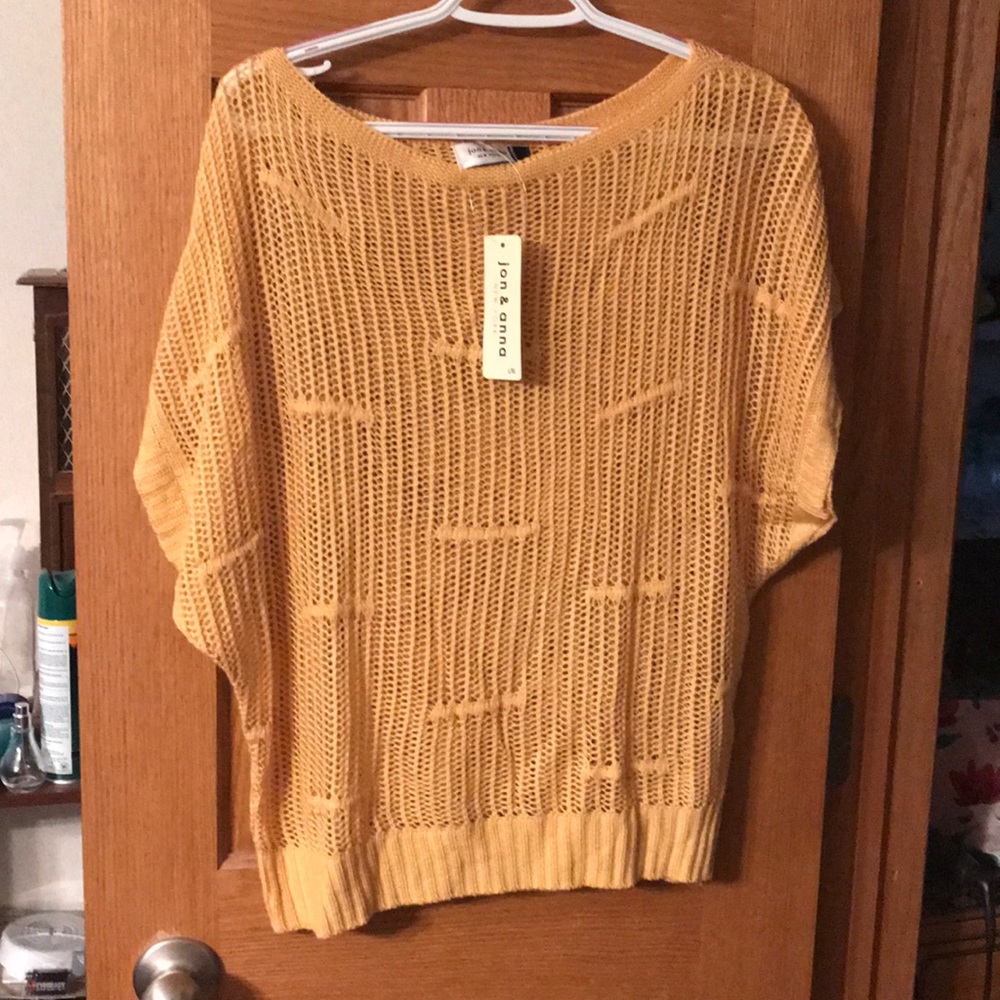 Mustard yellow sweater